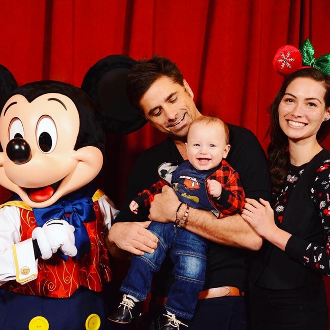John Stamos, Caitlyn McHugh, Son, Billy, Walt Disney World, Christmas 2018